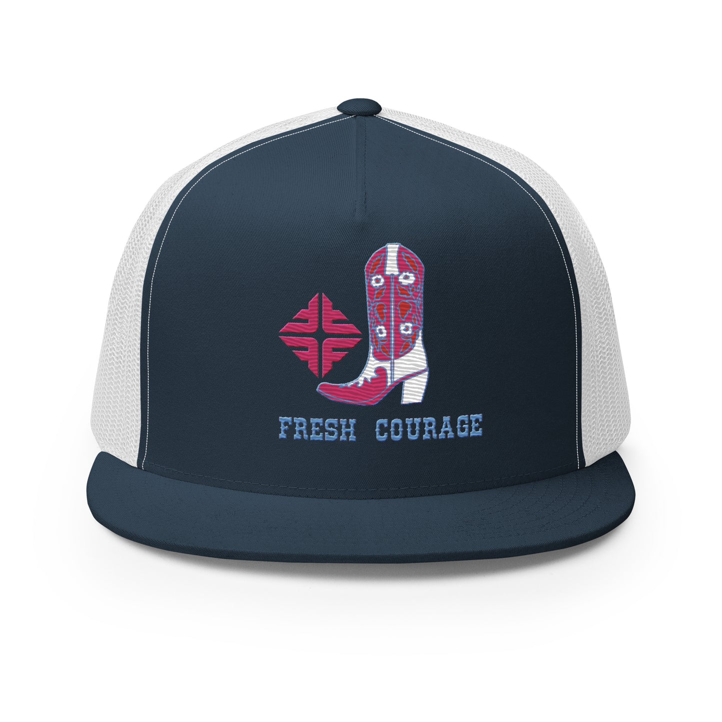Cowgirl Boot Trucker Cap