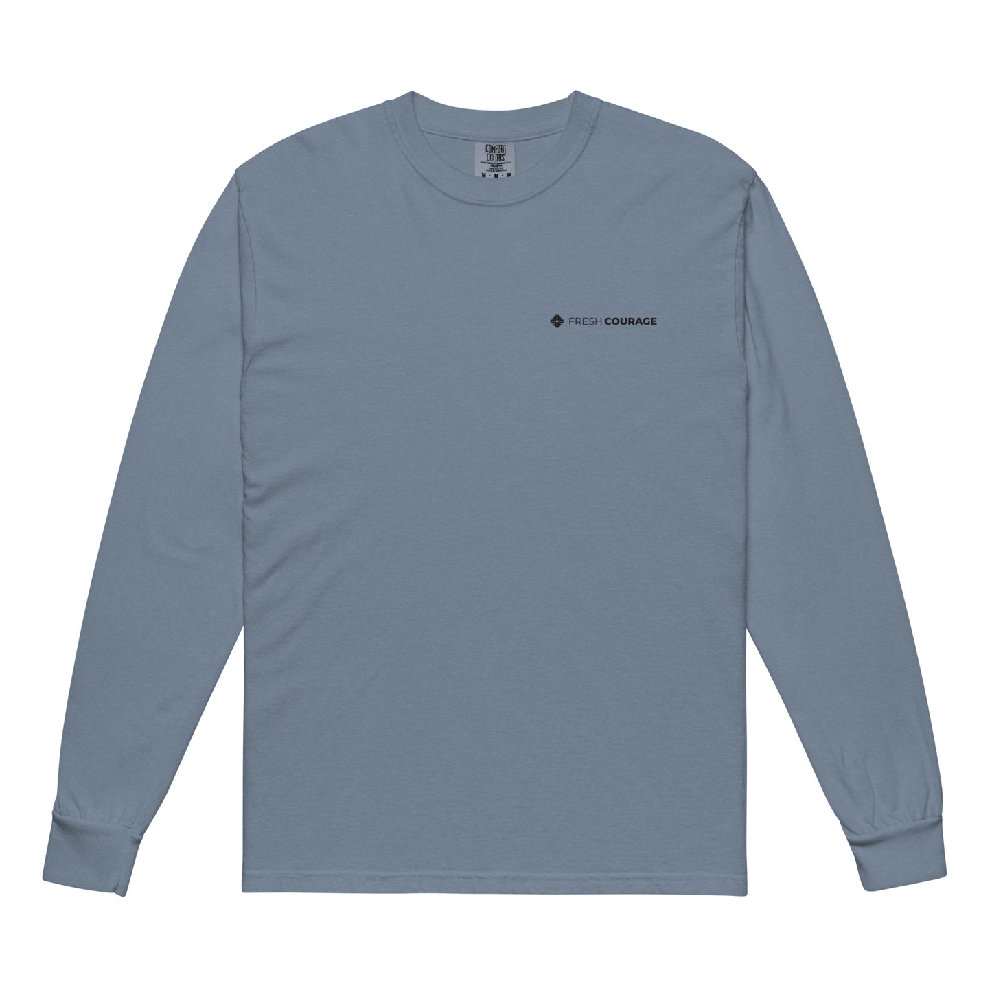 Simple Logo heavyweight long-sleeve shirt