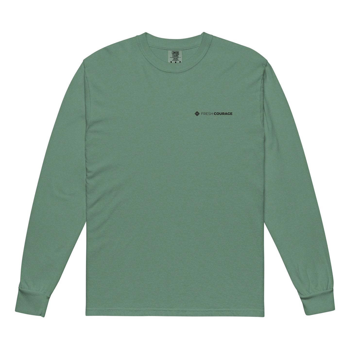 Simple Logo heavyweight long-sleeve shirt