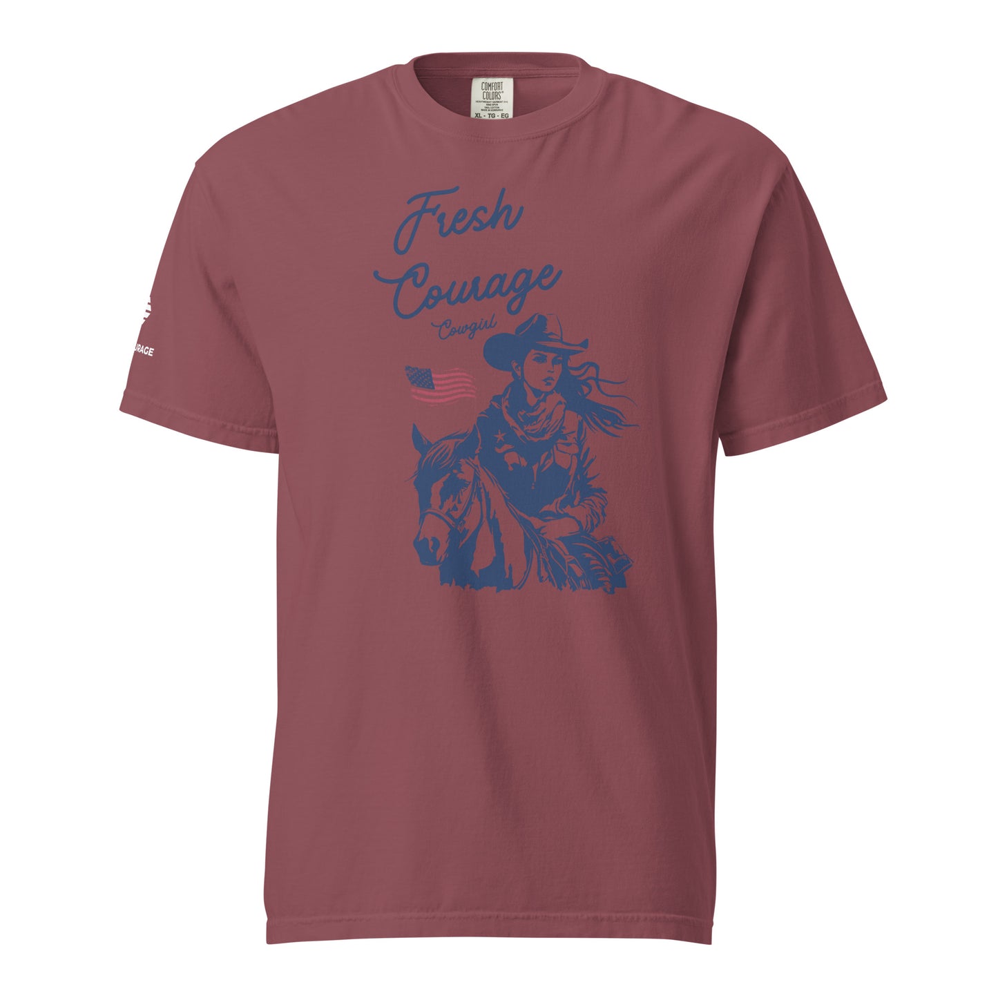Fresh Cowgirl heavyweight t-shirt