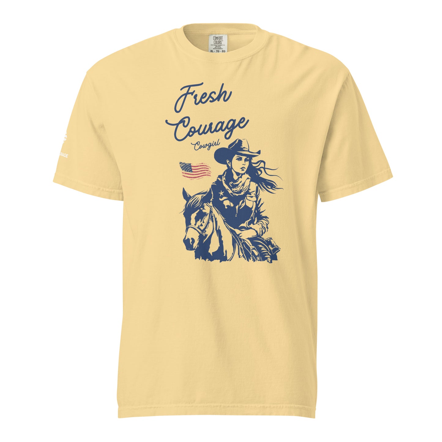 Fresh Cowgirl heavyweight t-shirt
