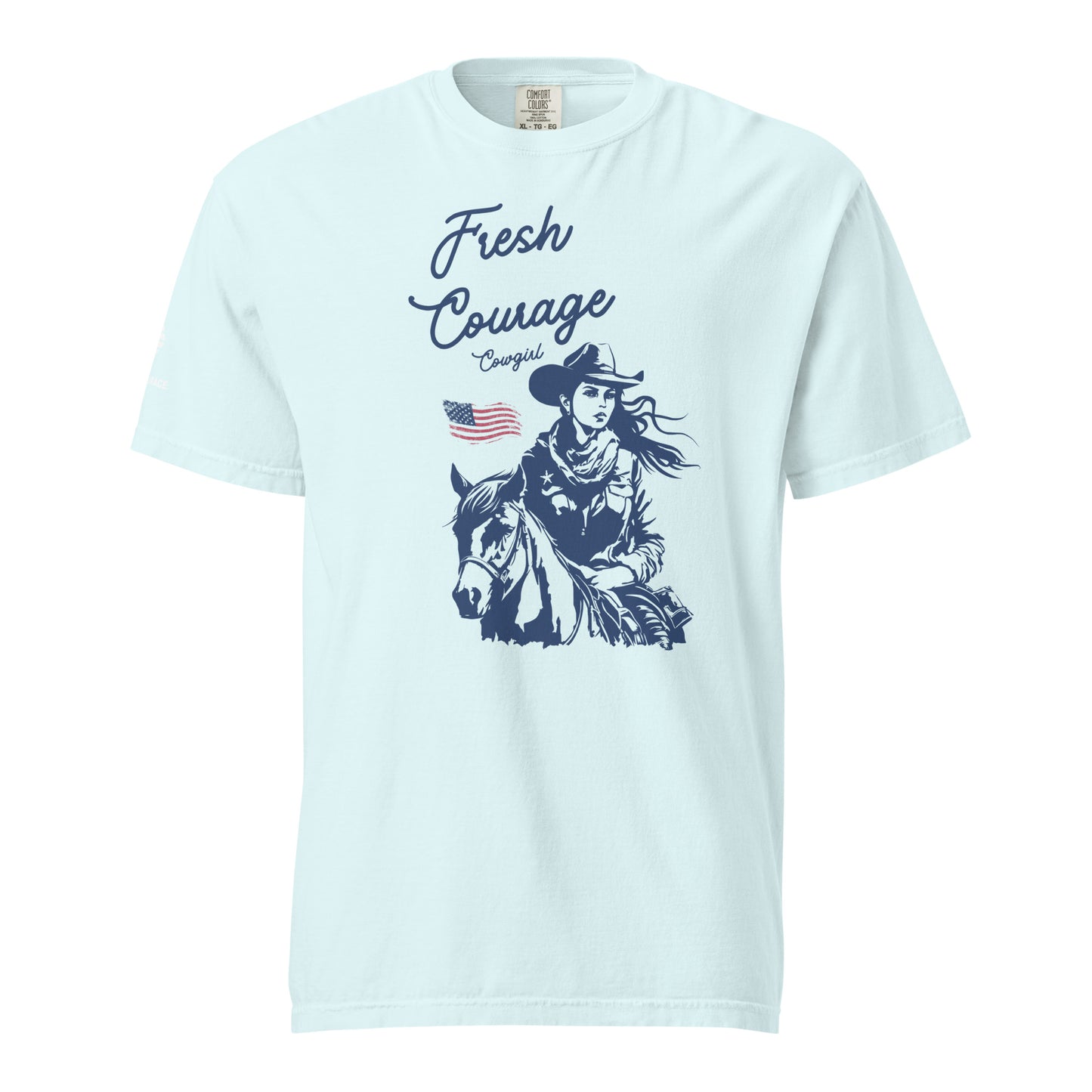 Fresh Cowgirl heavyweight t-shirt