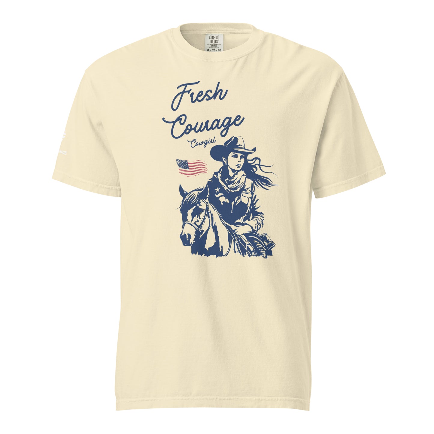 Fresh Cowgirl heavyweight t-shirt