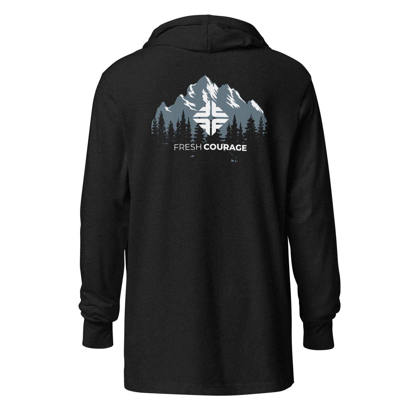Mens Hooded long-sleeve tee
