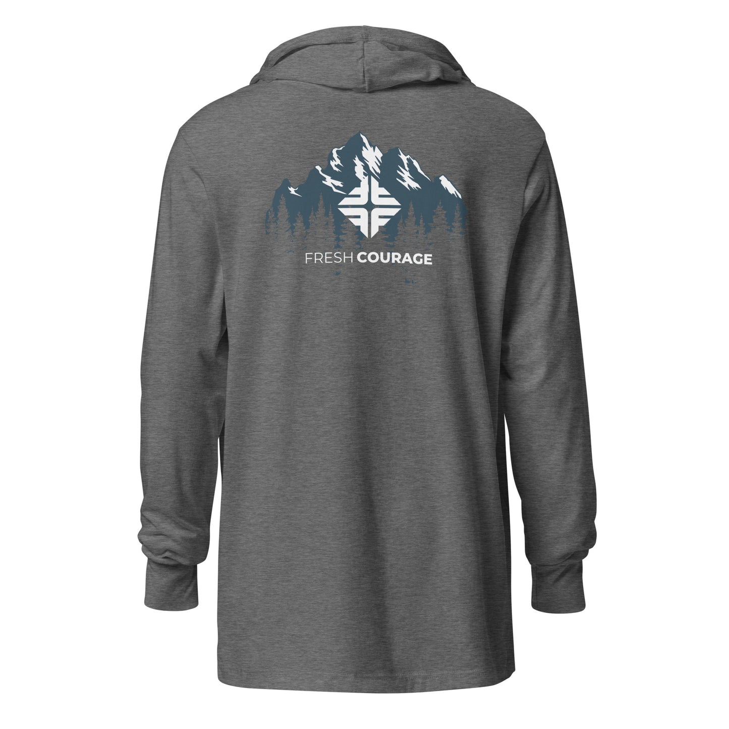 Mens Hooded long-sleeve tee