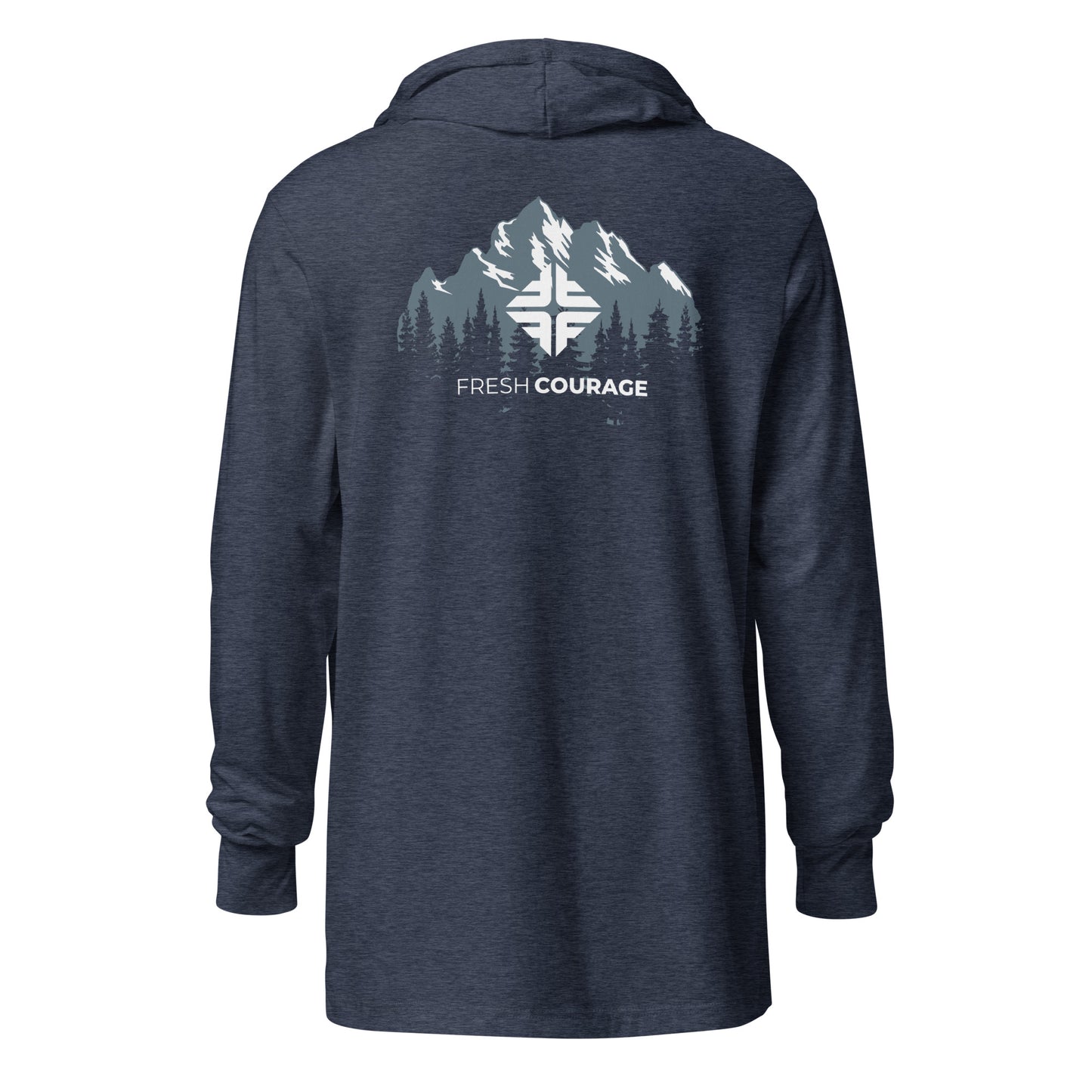Mens Hooded long-sleeve tee